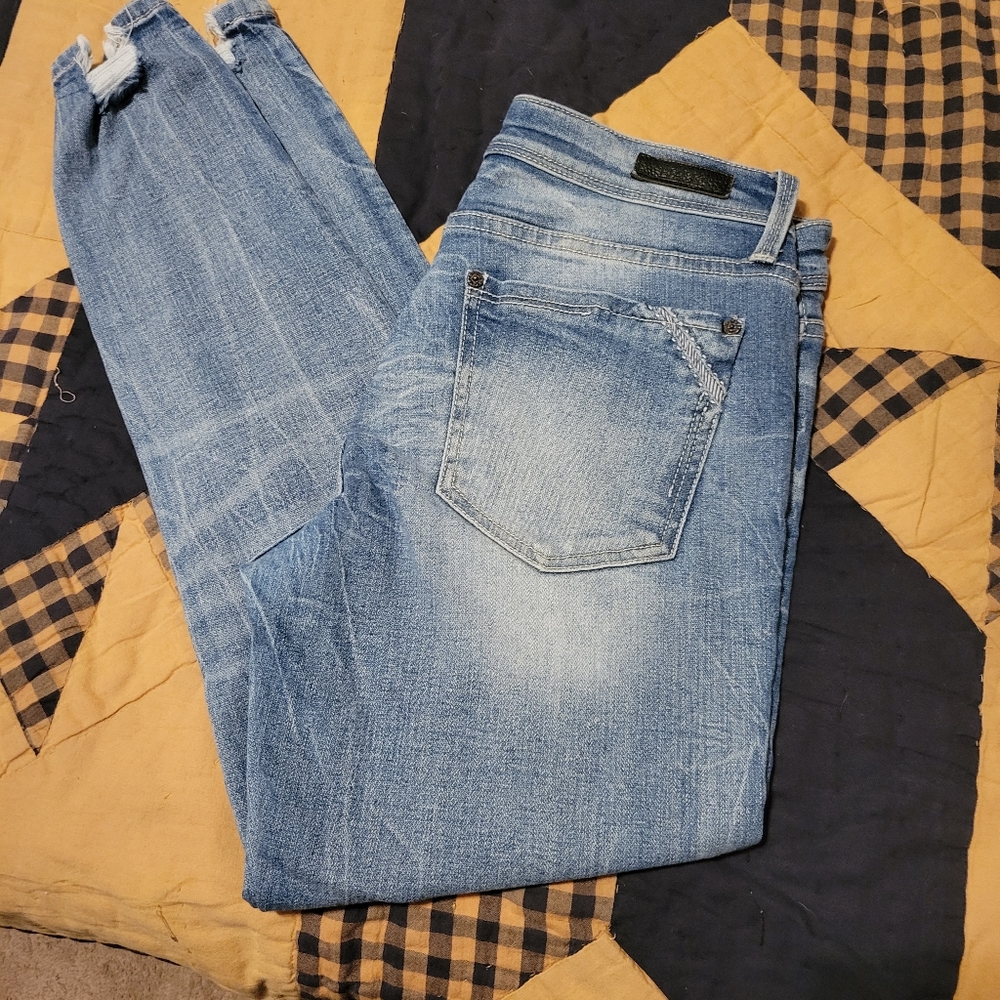 Womens Buckle Black jeans